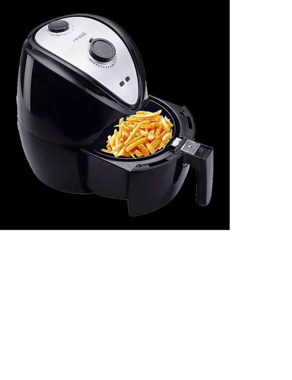 Croma 1300 Watt Low Oil Fryer (CRAO0044, Black)