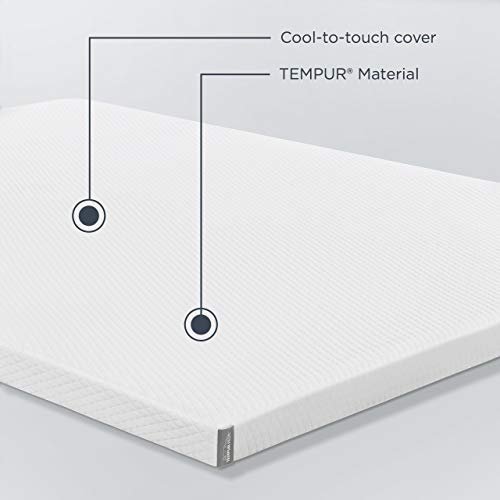 TEMPURAdapt + Cooling 3Inch Twin Mattress Topper, Soft Luxury Foam